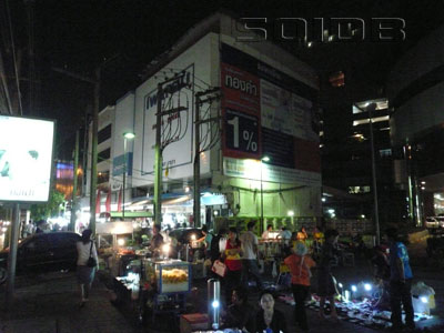 Stalls at C.N. Ratchada