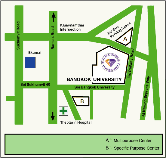 Bangkok University City Campus Bangkok University Soidb Thailand