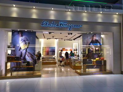 Salvatore Ferragamo Suvarnabhumi Airport Bangkok Store SoiDB Thailand