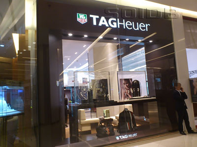 TAG Heuer Siam Paragon Bangkok Store SoiDB Thailand