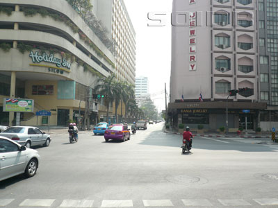 A photo of Surasak Road