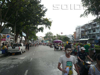 A photo of Bowornniwet Road