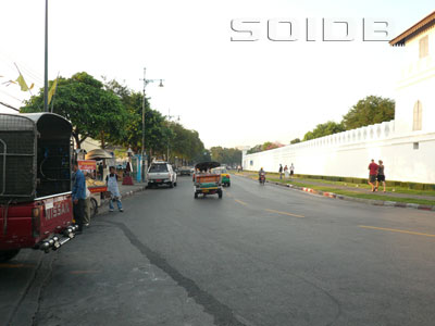 ภาพของ ถนนมหาราช - ถนนท้ายวัง