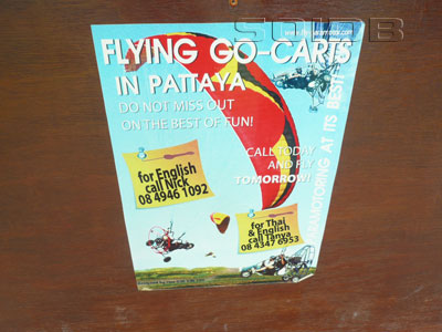 A photo of Flying Go-Carts