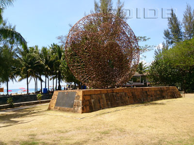 A photo of Tsunami Monument