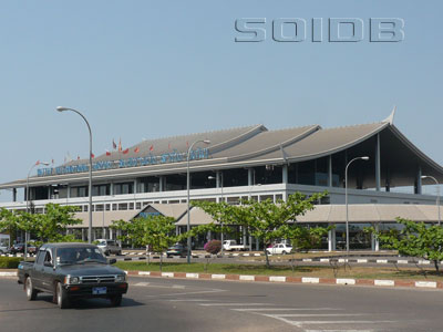 A photo of Wattay International Airport